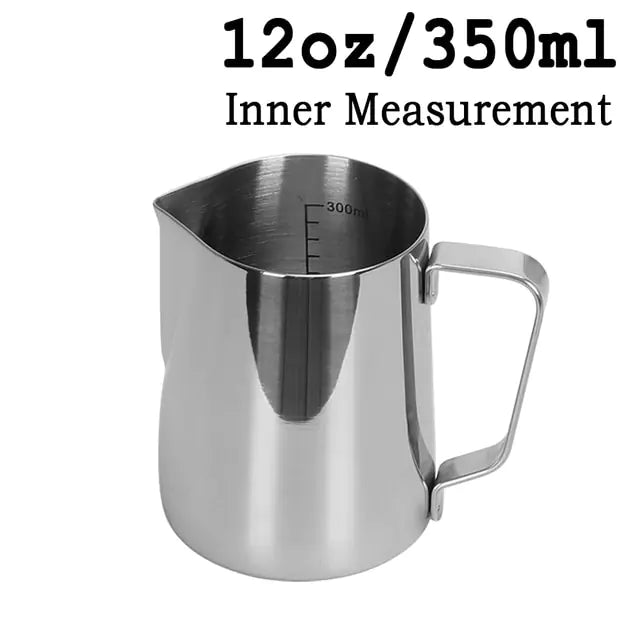 Coffee Latte Milk Frothing Jug - mugswithamessage