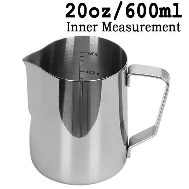Coffee Latte Milk Frothing Jug - mugswithamessage