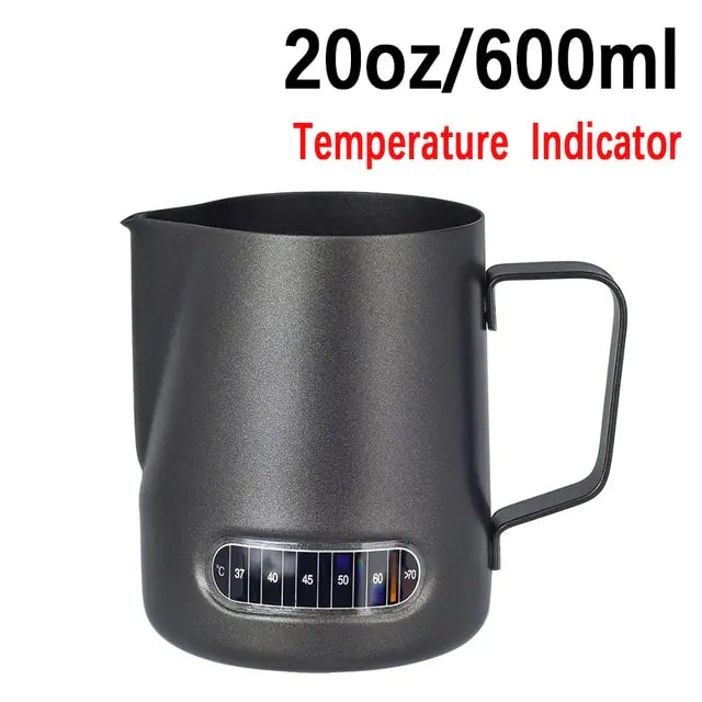 Coffee Latte Milk Frothing Jug - mugswithamessage