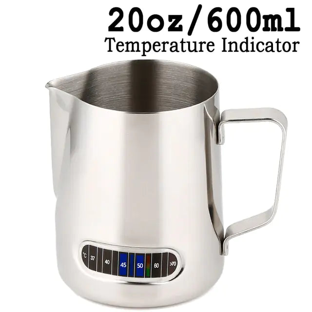 Coffee Latte Milk Frothing Jug - mugswithamessage