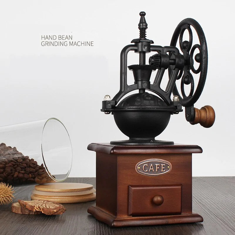 Wooden Manual Coffee Grinder - mugswithamessage