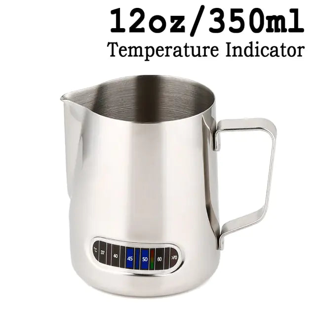 Coffee Latte Milk Frothing Jug - mugswithamessage