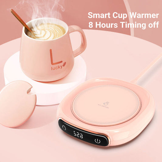 Coffee Mug Warmer Warm Coaster Smart Heating Cup Thermal Insulation Constant Temperature Coaster Heating Pad Desktop - mugswithamessage