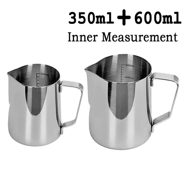 Coffee Latte Milk Frothing Jug - mugswithamessage