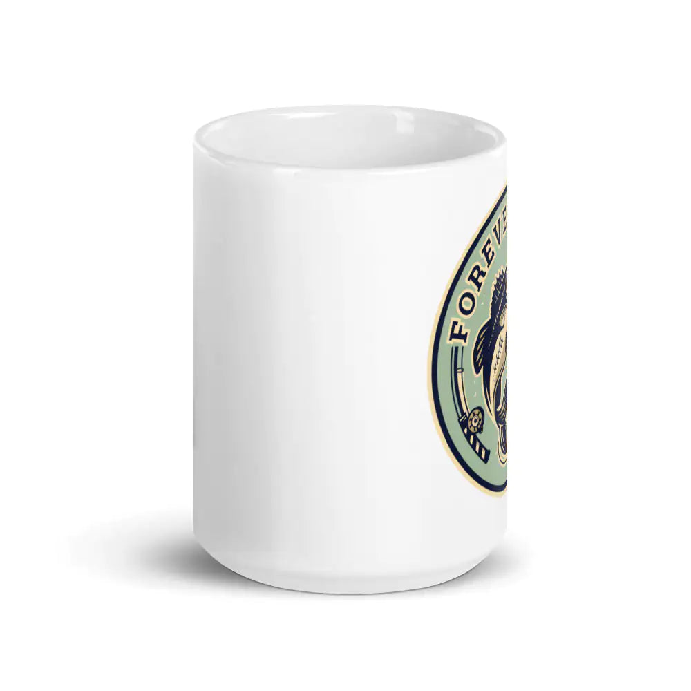 Forever Fishing Coffee Mug - mugswithamessage