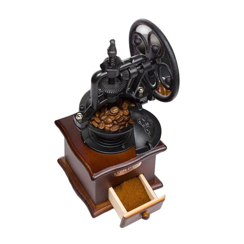 Wooden Manual Coffee Grinder - mugswithamessage