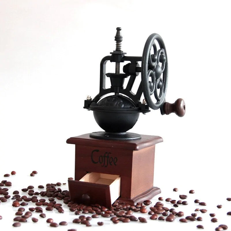 Wooden Manual Coffee Grinder - mugswithamessage