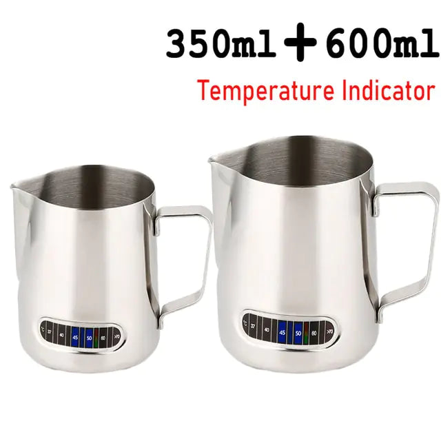 Coffee Latte Milk Frothing Jug - mugswithamessage