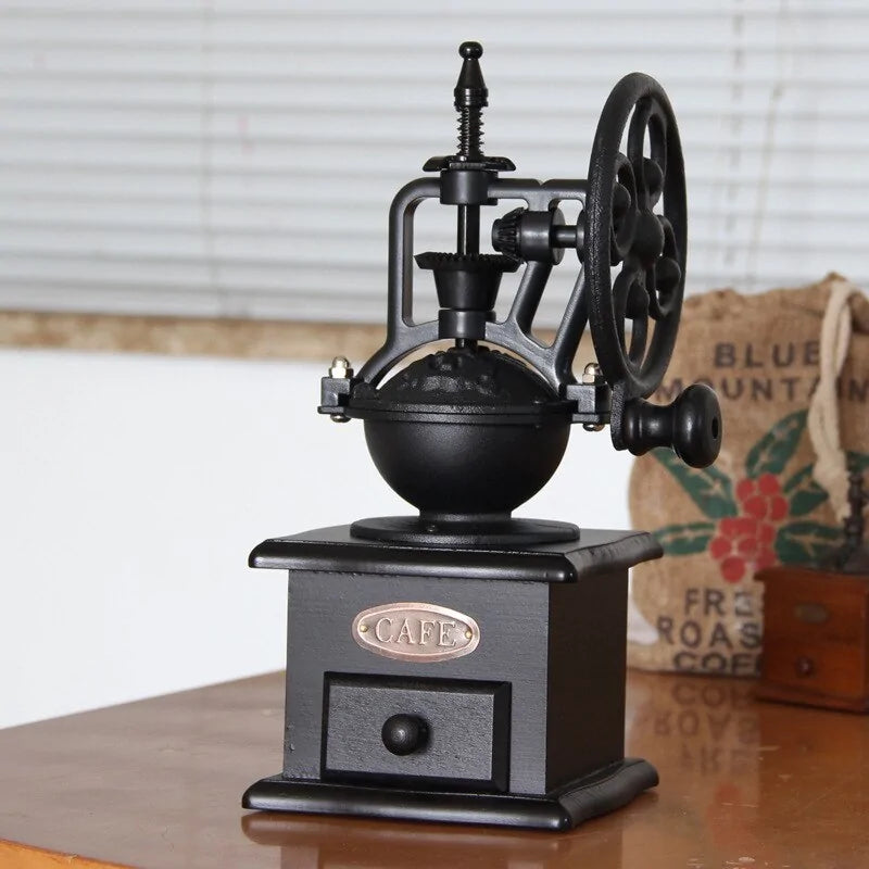 Wooden Manual Coffee Grinder - mugswithamessage